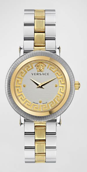 versace uhr greca|Versace 35mm Greca Time Watch with Bracelet Strap, Yellow .